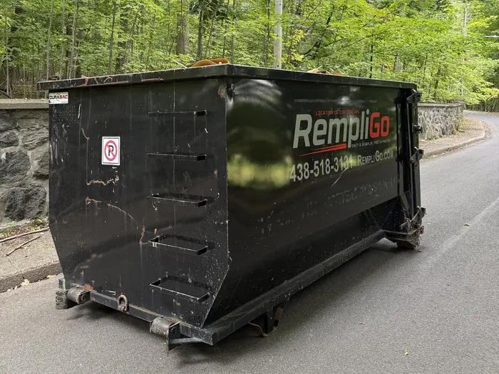 Conteneur RempliGo livré à Saint-Bruno-de-Montarville