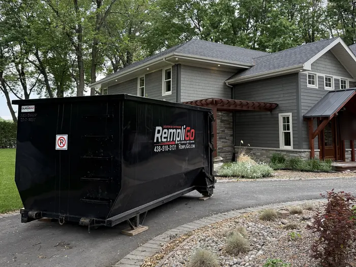 Conteneur RempliGo livré à Saint-Jean-sur-Richelieu